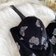 thumbnail image 3 of Gibobby Corsé exterior de chaleco pequeño con diseño de de encaje a la moda Sexy para mujer(Negro,XG), 3 of 5