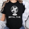 thumbnail image 2 of Metal Fan Funny Heavy Metal Music T-Shirt, Men's And Women's Graphic Tee 100% Cotton by TBun, Full Sizes S-5XL, 2 of 5