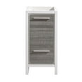 thumbnail image 2 of Fresca Allier Rio 16" Modern Wood Bathroom Cabinet with Drawer in Ash Gray, 2 of 4
