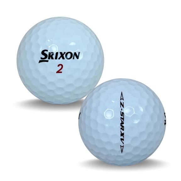 Pre-Owned Srixon Z-Star XV Divide Recycled Golf Balls 5A - 2 dozens- by Mulligan