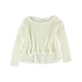 thumbnail image 1 of Suéter de Punto Marled Aeropostale para Niñas Blanco Hueso XS (7), 1 of 1