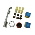 thumbnail image 3 of Reparación Kit de piscina de billar Cue Cue Kit de punta de referencia 6X, 2x puntas de punta de señal, férulas 6x cue, reparación de cue de billar, 3 of 8