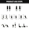 thumbnail image 4 of Workout Bands, Resistance Bands for Working Out with Handles for Men and Women, Exercising Bands for Fitness Weights Work Out at Home, 4 of 6