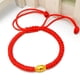 thumbnail image 4 of Sonducket Pulseras de la suerte Hilo ajustable Amor de la suerte Hecha a mano Cuerda exquisita Cuerda de mano Brazaletes Bendición Ropa, zapatos y accesorios Miscelánea 1 (1 pieza), 4 of 6