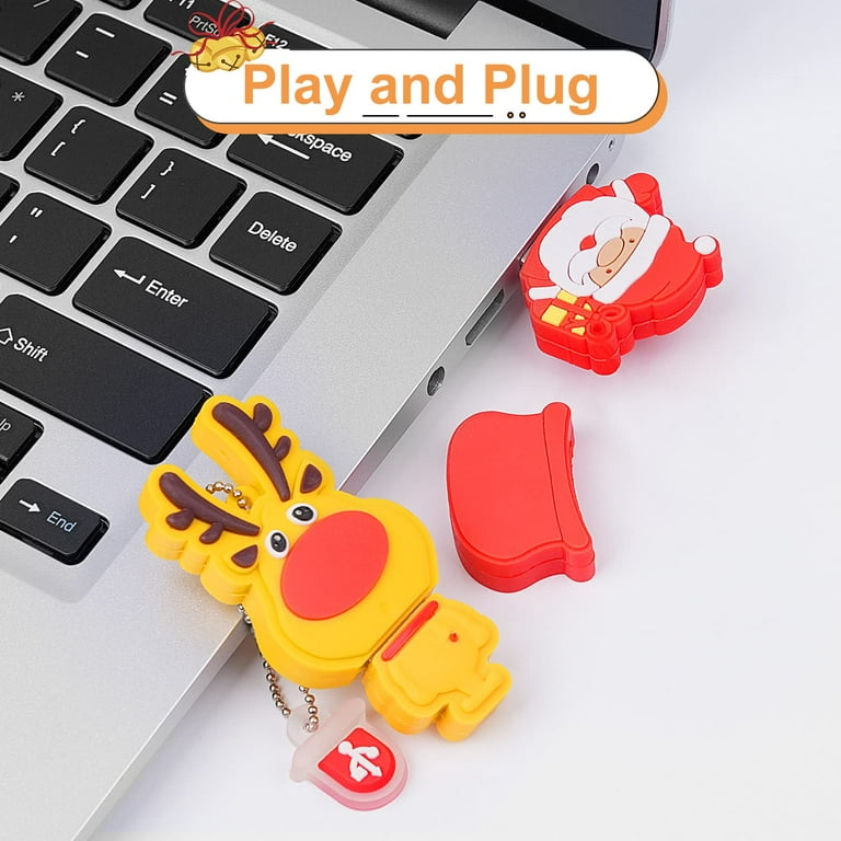 32GB USB Flash Drive Cute Scissors Model Memory Stick, Pack of 3 Pcs, Gift  for Students and Children