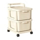 thumbnail image 2 of Rolling Storage Carts With Drawers Plastic Storage Drawer Unit With Wheels Mobile Organizer Carts For Snacks Toys, 2 of 6