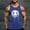 #39Blue, variant on Men's Sleeveless Tank Mens Halloween Printed Personalized Fashion Blouses Tops Cut Off Shirts Plus Size Tank