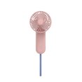 thumbnail image 1 of Ounissouiy ABS PP Reemplazo de ventilador portátil Color sólido Exterior USB Motor sin escobillas 3 Ventiladores de refrigeración de engranajes Electrodomésticos Rosa, 1 of 6