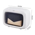 thumbnail image 2 of Caja De Almacenamiento De Plástico A Prueba De Polvo Visible Señoras Bolso Organizador Hogar Bolsa Apilable Caja Guardurnaity HA038038-00, 2 of 6