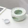 thumbnail image 2 of DOLITY Candle Teapot Warmer Tea Heater Heating Base Green, 2 of 3