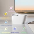 thumbnail image 2 of Mercury Smart Toilet with Auto Open & Close, Heated Seat, Aromatherapy, LED Screen & Night Light for Bathrooms, 2 of 14