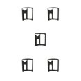 thumbnail image 1 of Riwesomey Reposabrazos central para coche, cubierta de marco para portavasos central para vehículo, reparación de piezas de repuesto, repuesto Type2 NO2, 1 of 6