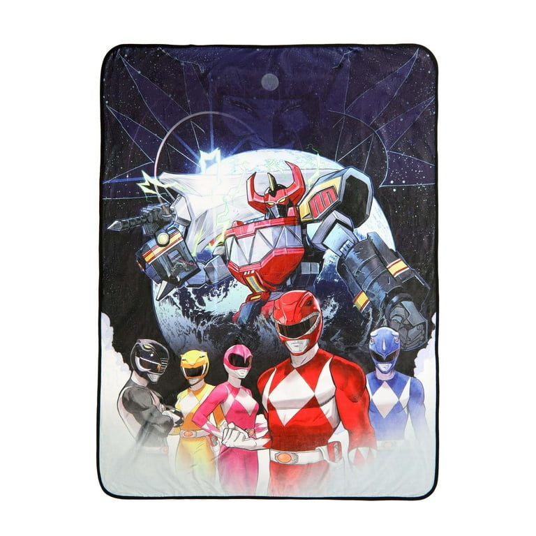 Power ranger fleece blanket sale