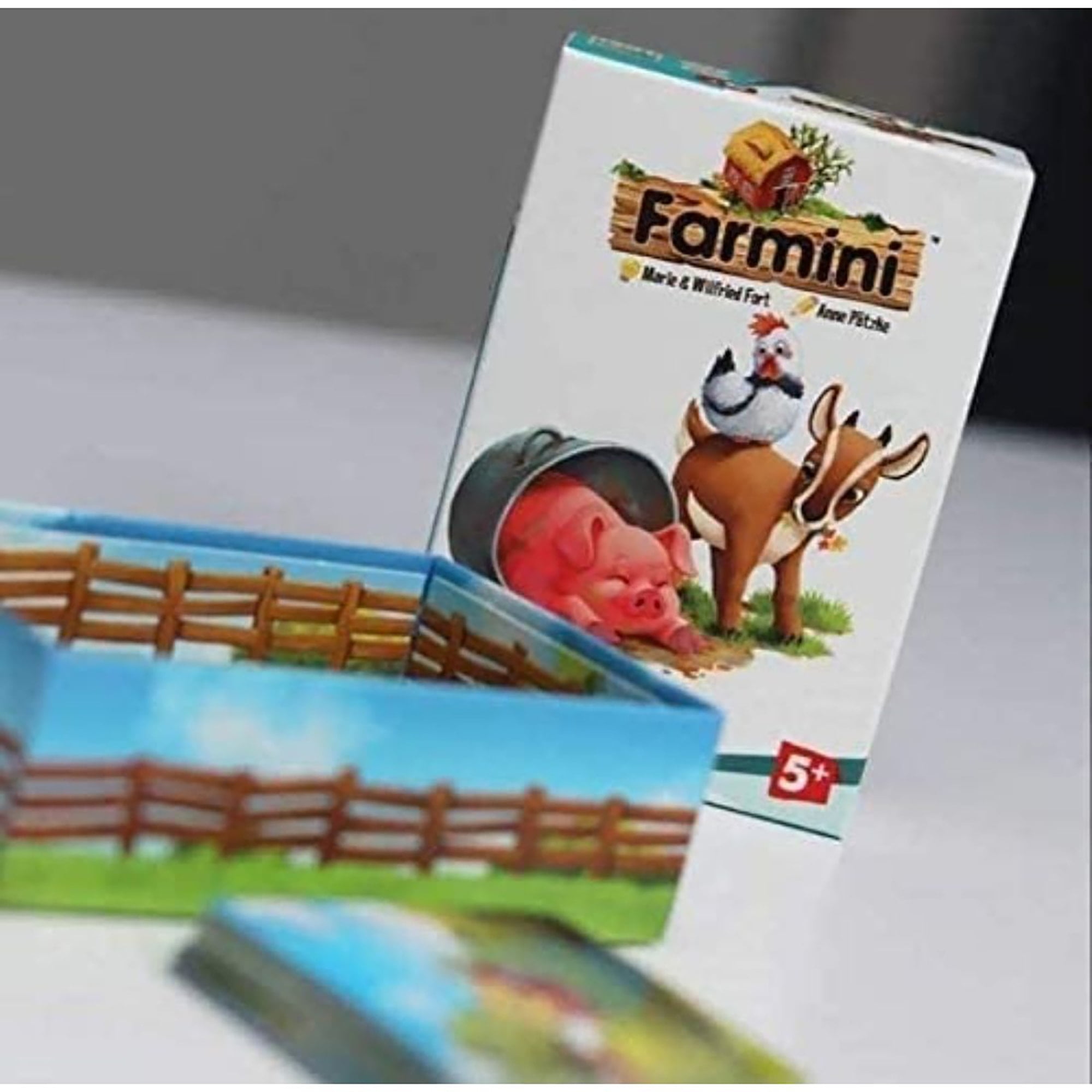 Farmini - LOKI Childrens Card Game, Ages 5+, 1-4 Players, 15 Min