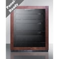 thumbnail image 1 of Built-In Undercounter Ada Compliant All-Refrigerator With Panel-Ready Glass Door Black Cabinet Lock And Digital Controls, 1 of 3