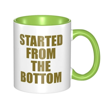 

Started From Bottom Food Stamp Funny Sayings Coffee Tea Ceramic Mug Office Work Cup Gift