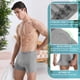 thumbnail image 3 of Calzoncillos tipo bóxer IGOLUMON, ropa interior para hombre, paquete de 6 unidades, bambú rayón, 3 of 8