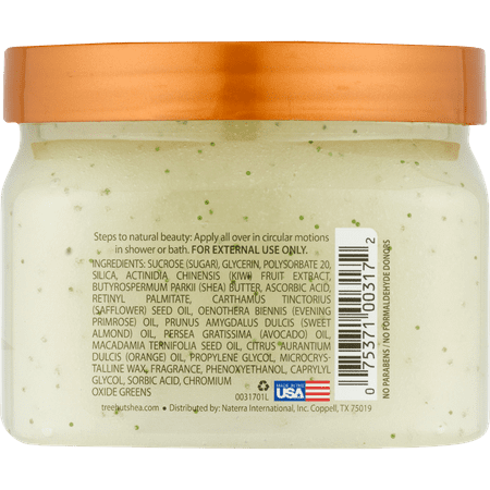 Tree Hut Shea Sugar Scrub Island Kiwi, 18 oz