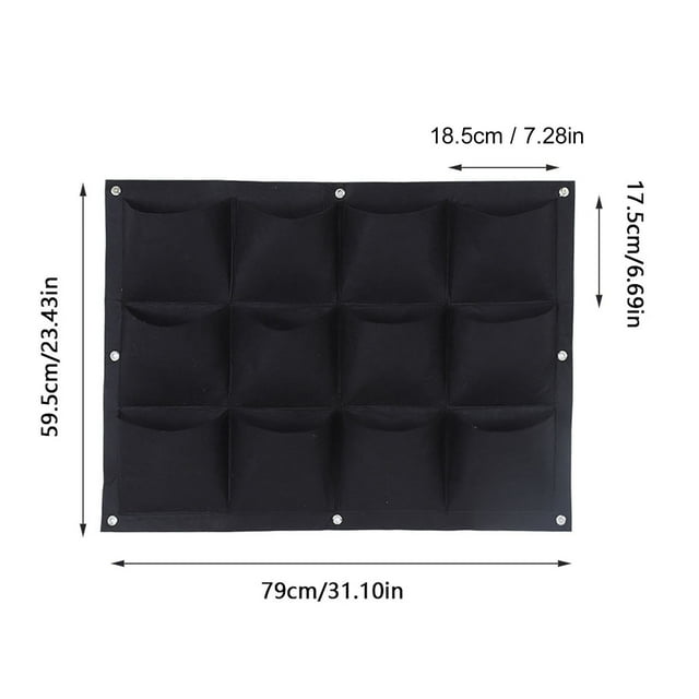Plant Grow Bags, Hanging Plant Grow Bag Space Saving For Gardens