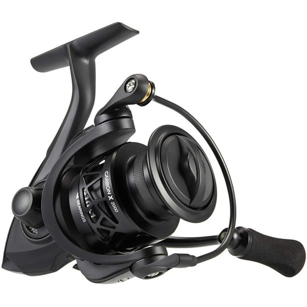 Carbon X Spinning Reels - Light to 5.7oz, 5.2:1-6.2:1 High Speed Gear Ratio,  Carbon Frame and Rotor, 10+1 Shielded BB, Smooth Powerful Freshwater and  Saltwater Spinning Fishing Reel 