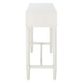 thumbnail image 3 of SAFAVIEH Aliyah Solid 2 Drawer Console Table, White, 3 of 7