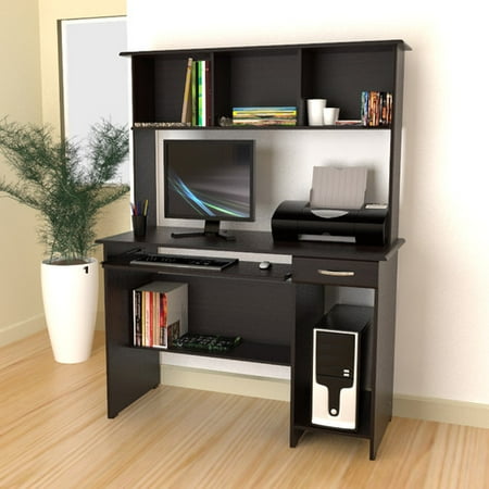 Inval Computer Desk with Hutch