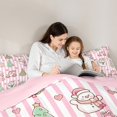thumbnail image 5 of Manfei Cute Snowman Bedding Comforter Set for Girls, Dreamy Christmas Cartoon Twin Comforter Sets, Fairy Tale Reversible Bedding Set, Super Cozy Room Decor, 2-Piece, 5 of 8