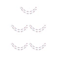 thumbnail image 3 of Matsuzay Paquete de 6 colgantes de estrellas, adornos colgantes de papel, suministros para fiestas, decoraciones para el hogar del Día de la Type2 NO2 Matsuzay CBP365949, 3 of 4