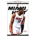 thumbnail image 3 of NBA Miami Heat - Bam Adebayo Feature Series 25 Wall Poster with Magnetic Frame, 22.375" x 34", 3 of 5