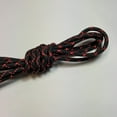 2 Pairs Heavy Duty Black Red Spot Boot Laces Shoelaces Strings