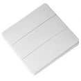 thumbnail image 1 of Interruptor de Montaje en la Pared, 3 Pandillas Interruptor de Luz Inalámbrico Anti -Interferencia Control Remoto con receptor de estafil impermeable para la deicina para el Hogar, 1 of 7