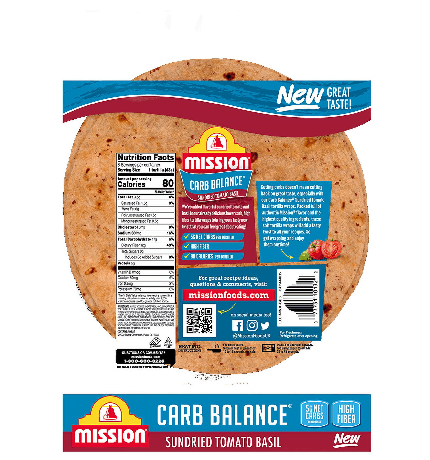 Mission Carb Balance 8