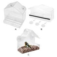 thumbnail image 4 of Destyer Clear View 75 Bird Feeder For Window Durable Acrylic No Assembly Required 3, 4 of 6