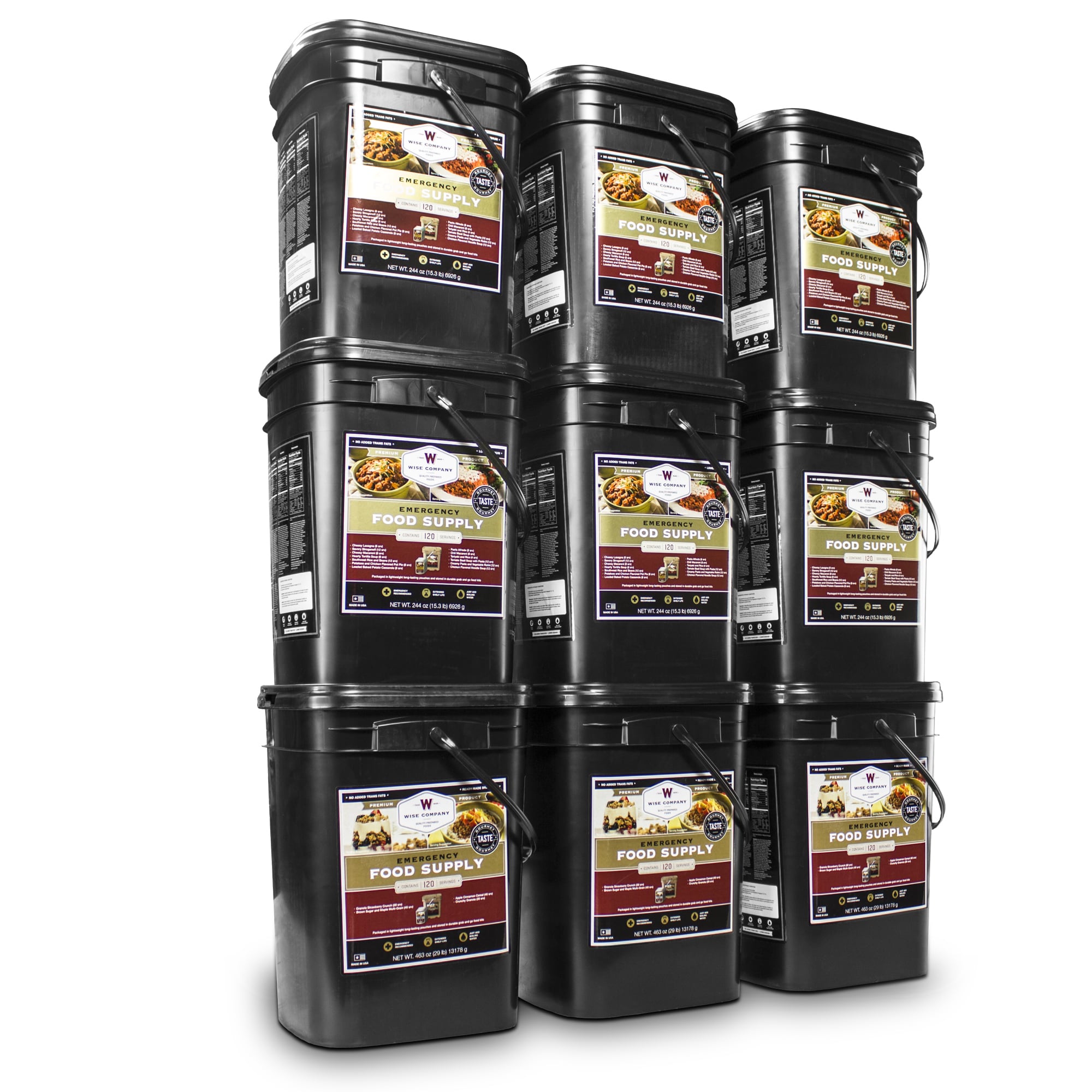 Wise Foods 1080 Serving Package of Long Term Emergency Food Supply Freeze-Dried