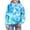 E-764Blue, variant on FAOWME Big Girls Boys Hoodies With Pocket Long Sleeved Tie Dye Printed Drawstring Fashion Comfortable Loose Fit Sweatshirts For Daily Wear Blue 2-3 Years