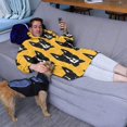 thumbnail image 3 of Wearable Oversized Blanket,Boston Terrier Wearable Blanket Hoodie for Adults,Cozy Hooded Blankets with Super Pockets,Super Warm Fuzzy Pullover for Women & Men, 3 of 6