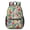 Pioneer Flower Floral Print Pattern-1, variant on Pioneer Flower Floral Print Pattern 17" School Backpacks for Teens,Waterproof Oxford Fabric,S-Shape Padded Straps for School,Travel,Hiking,Camping