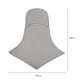 thumbnail image 3 of Baraklava Máscara protectora de cuello de verano (gris), casco de motocicleta transpirable, forro para casco para ciclismo al aire libre, senderismo, protección solar y protección UV para casco multif, 3 of 5