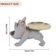 thumbnail image 3 of Arte De Bandeja De Mesa Bulldog Animal Figurilla Artesanal Resina Regalo de inauguración de la casa para amigos (Gris), 3 of 8