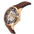 thumbnail image 2 of Fossil Townsman Leather Strap Brown Skeleton Dial Automatic ME3259 Men's Watch, 2 of 3