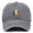 Grey, variant on Purple Unisex Vintage Washed Unstructured Baseball Cap Cotton Lightweight Cap for Men & Women, (ofa),Snapback Closure One Size