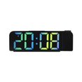 thumbnail image 1 of Reloj Despertador Con ProyeccióN Simple, Pantalla LED De Fuente Grande, Reloj ElectróNico Con Pantalla De Temperatura, Estilo E, 1 of 5