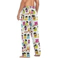 thumbnail image 5 of CROPD Pajama Pants Men Sleepwear Lounge Pants Pjs Bottoms with Pockets, 5 of 7