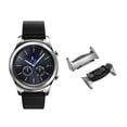 thumbnail image 2 of Bsvklp Adaptador reloj cierres reloj plateados para Gear S2 RM-720 (plateado) 2 uds., 2 of 6