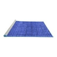 thumbnail image 2 of Ahgly Company Machine Washable Indoor Rectangle Abstract Blue Modern Area Rugs, 5' x 8', 2 of 4