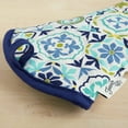 thumbnail image 4 of Worn Tiles Oven Mitt & Pot Holder Set, Blue, 4 of 7
