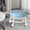 Blue, variant on Wheeled Low Stool for Home Use | Rolling Shoe Stool with Casters | Multifunctional Small Seat for Sitting, Working, Sewing | Plastic and Sponge Mobile Stool for Living Room, Bedroom