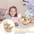 thumbnail image 2 of Muyoka Juguete de oveja afeitada con ropa desmontable Juguete de peluche suave y c贸modo con detalles realistas Mu帽eco de peluche de animal Regalo para ni帽os a partir de 3 a帽os, 2 of 6