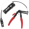 thumbnail image 4 of Alicates de abrazadera de manguera de largo alcance con cable flexible, herramienta de reparación de mangueras de agua, aceite y combustible para automóviles, 4 of 14