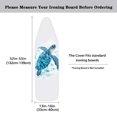 thumbnail image 5 of HELLHERO Soft Ironing Board Cover, Turtle Ironing Board Cover, Non Stick Scorch and Stain Resistant Standard Size 15x54 Inch with Elastic Edges, 5 of 5